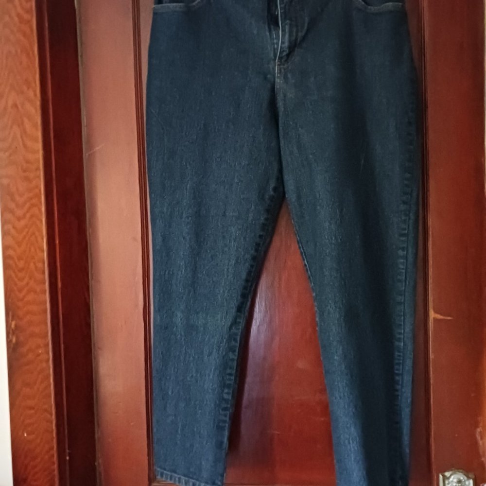 Basic Edition Women's Blue jeans straight leg Size 18 short